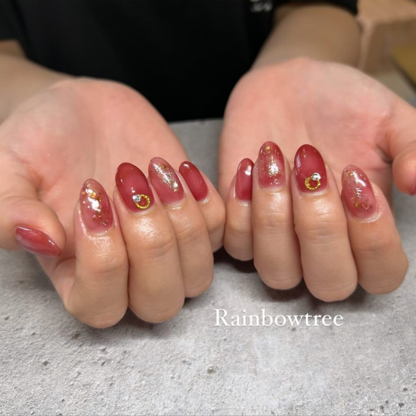 RAINBOW TREE | うる艶nail♥♡