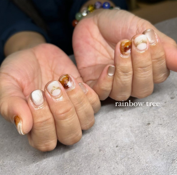 RAINBOW TREE | ショートnail♡定額デザイン