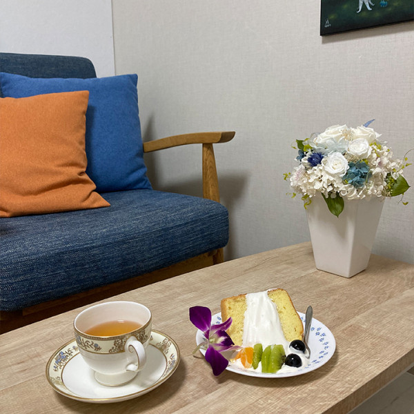 ゆらぎI/f〜リラクゼーション | 施術後はゆったりティータイム☕
