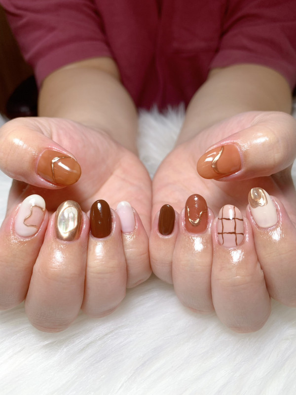 one 1 nail | 