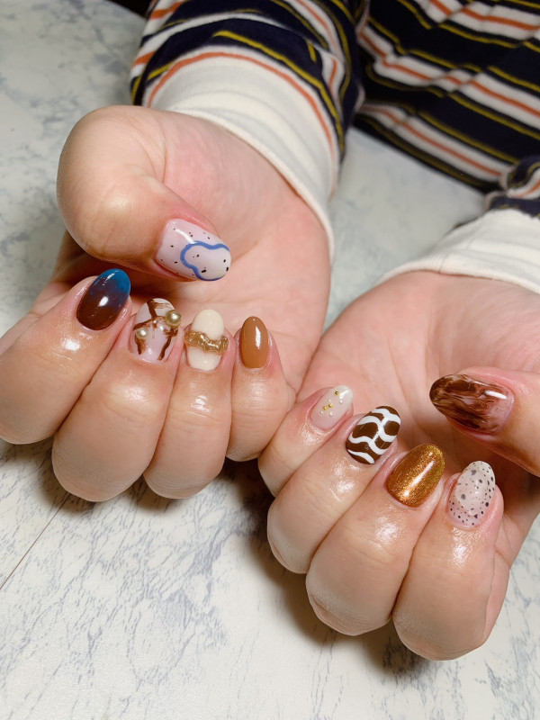 one 1 nail | 