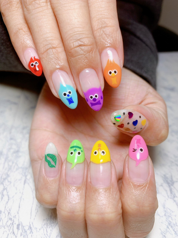 one 1 nail | 
