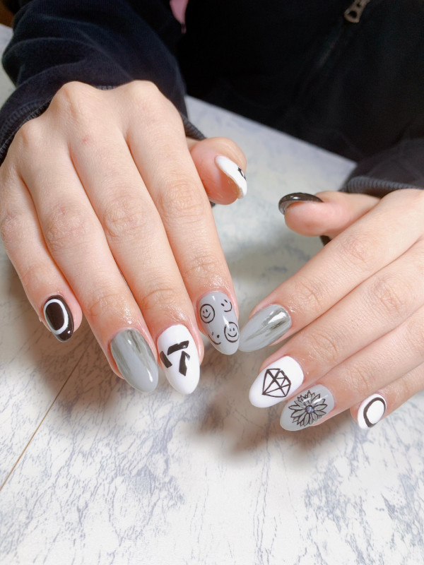 one 1 nail | 