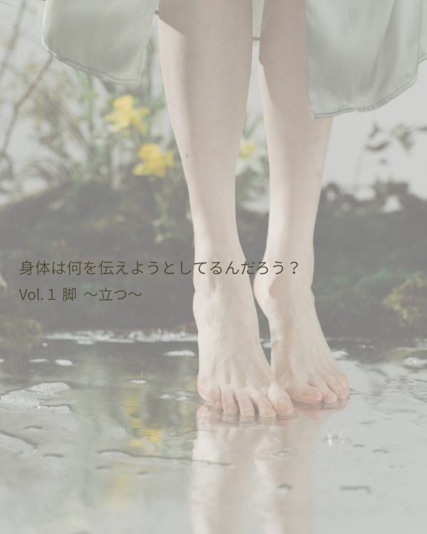 彫刻リンパ®サロンfindRay | 身体の声を聞くVol.1脚「立つ」